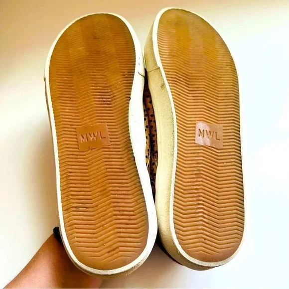 Madewell Sidewalk Sneakers in Spot Dot Calf Hair